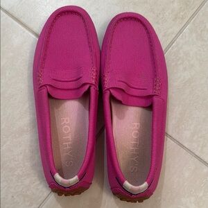 Rothy's Pink Loafers